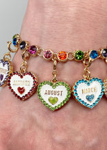 Load image into Gallery viewer, charm birthstone april
