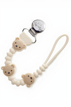 Load image into Gallery viewer, bear pacifier clip
