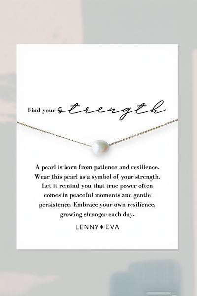 inspiration necklace pearl