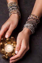 Load image into Gallery viewer, stone wrap brace/neck tourmaline
