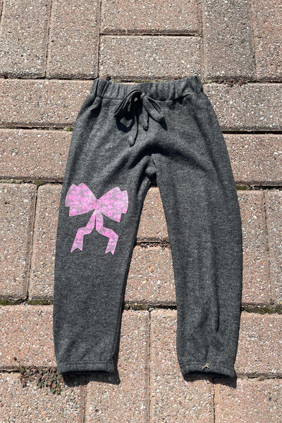 girls lace bow pant