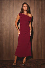 Load image into Gallery viewer, asymmetrical midi dress
