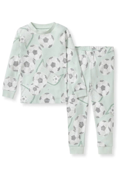 organic cotton soccer 2pc pj set