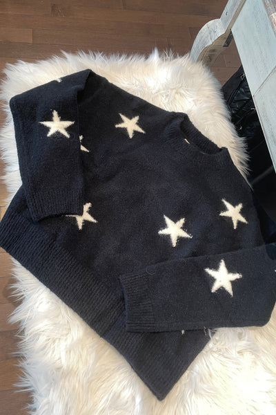 girls stars sweater