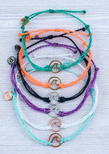 Load image into Gallery viewer, string bracelet silver wave

