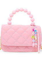 Load image into Gallery viewer, girls pearl handle message bag
