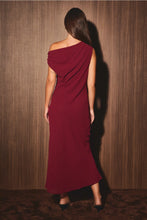 Load image into Gallery viewer, asymmetrical midi dress

