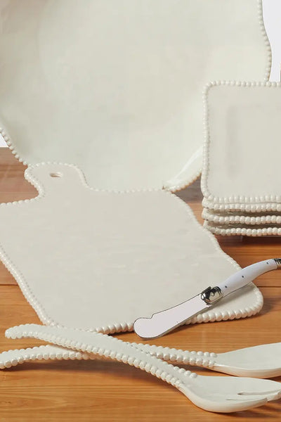 melamine cheese board + knife perlette