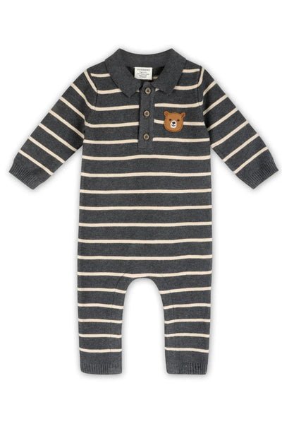 organic bearstripe jumpsuit