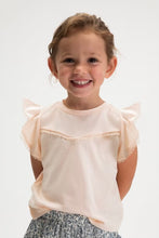 Load image into Gallery viewer, Girls flutter sleeve tank
