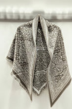 Load image into Gallery viewer, Paisley Tapestry Triangle Scarf
