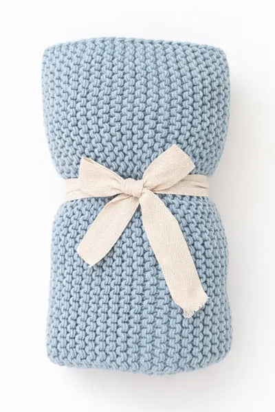 baby boy stitch blanket