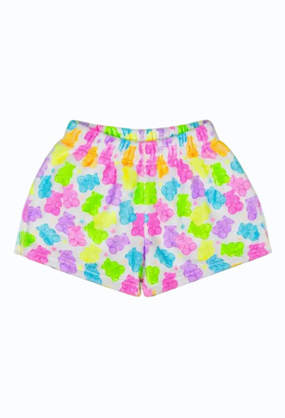 girls plush shorts gummy