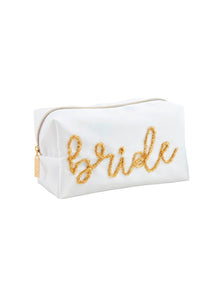 bride sparkle cosmetic case