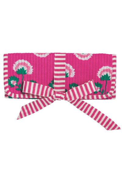 block print jewelry roll