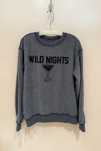 Load image into Gallery viewer, lazy days wild nights REVERSIBLE sweatshirt
