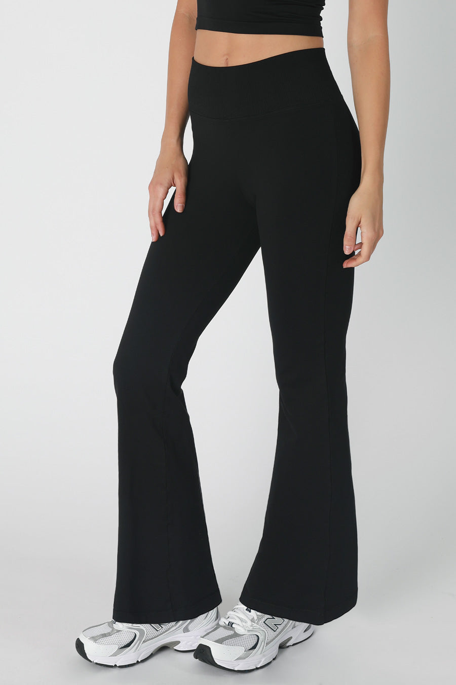 jersey bootcut legging