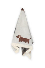 Load image into Gallery viewer, organic dog baby knit blanket
