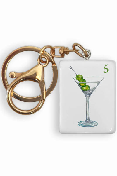 tile keychain martini