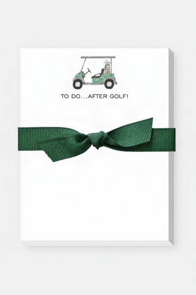mini notepad to do golf