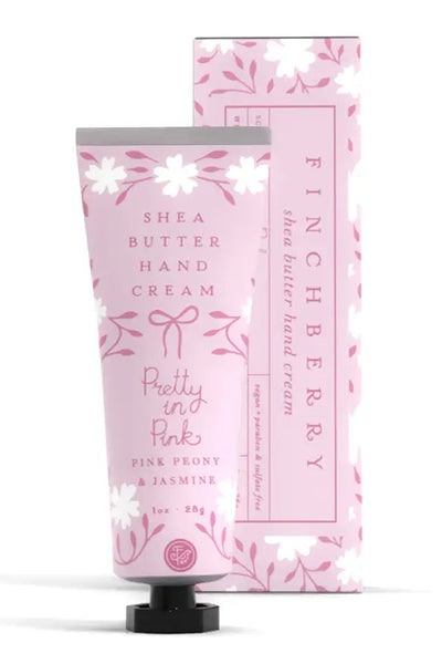 travel hand cream - pretty pink