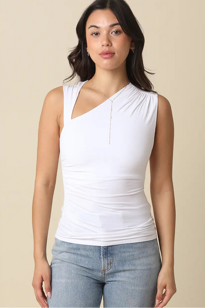 jersey asymmetrical top