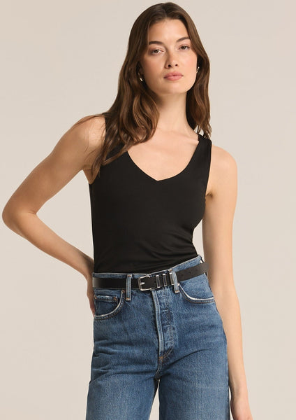 v neck so smooth tank