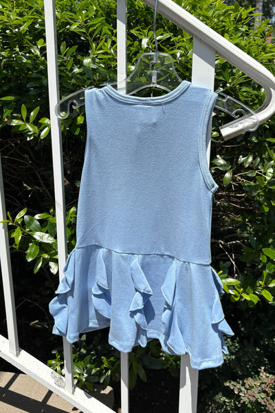 girls butterfly hearts tank dress