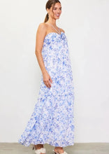 Load image into Gallery viewer, rosette halter maxi dress
