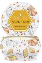 Load image into Gallery viewer, 9 oz tin candle pumpkin
