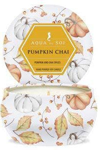 9 oz tin candle pumpkin