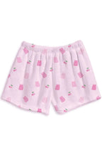 Load image into Gallery viewer, girls fuzzy lounge short gummy
