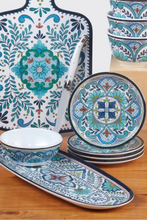 Load image into Gallery viewer, oval tray + bowl set talavera
