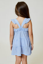 Load image into Gallery viewer, girls gingham smock dress
