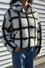 Load image into Gallery viewer, check cozy jacket
