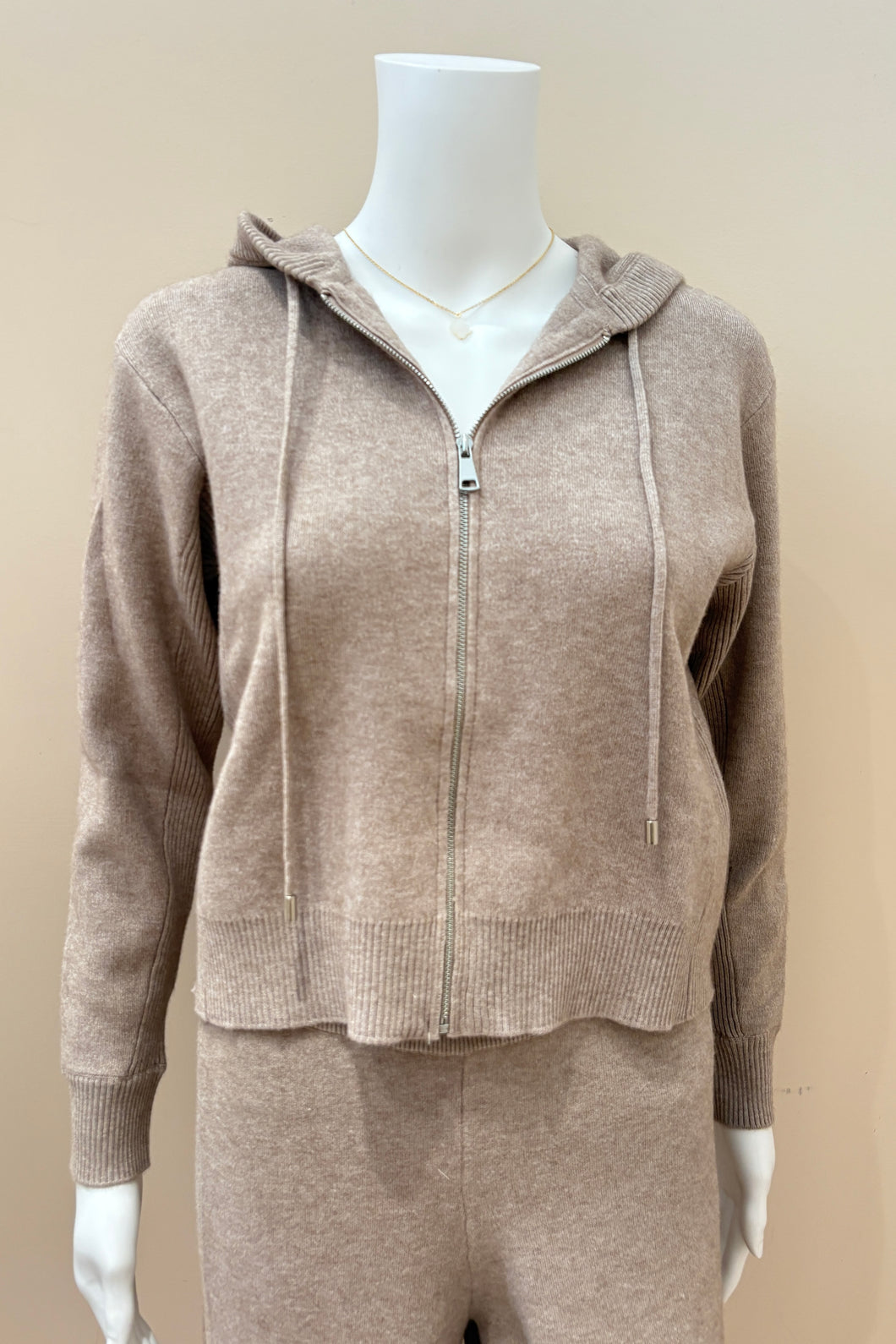 sweater zip hoodie