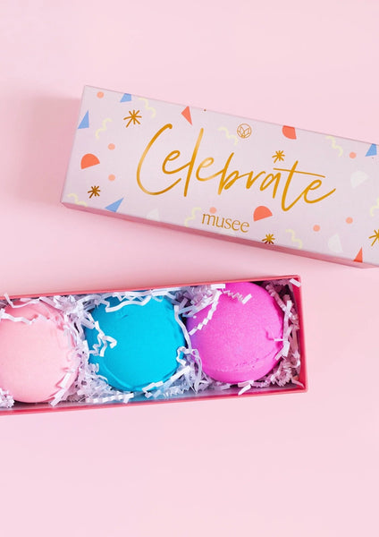 3 bath balm set celebrate