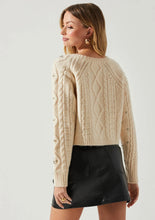 Load image into Gallery viewer, crystal embellished sweater
