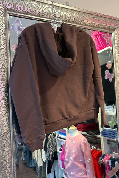 kids bows hoodie