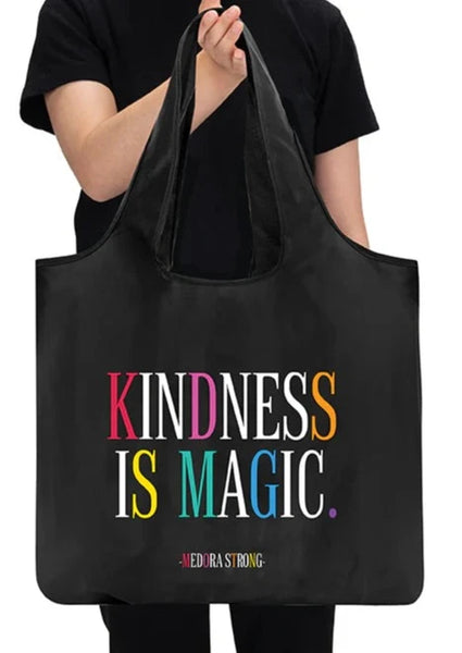 fold up bag - kindness is magic
