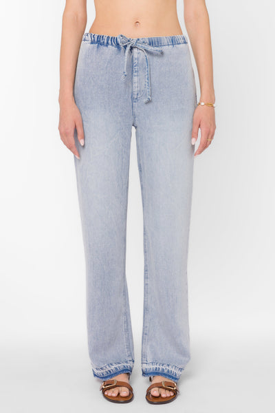 tencel flowy wide leg pant