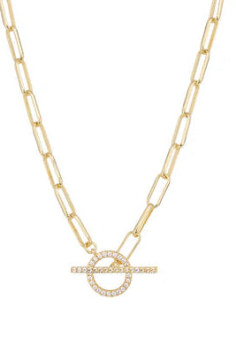toggle clip necklace
