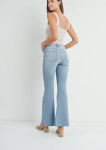 midrise boot cut jean