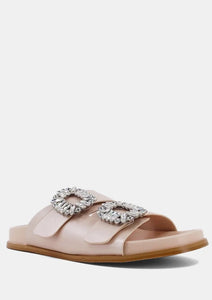 bling buckle sandal