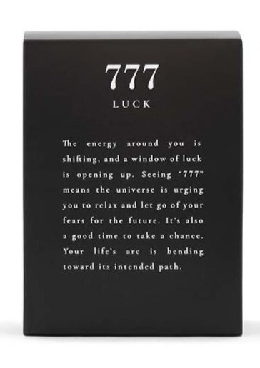 angel number candle 777