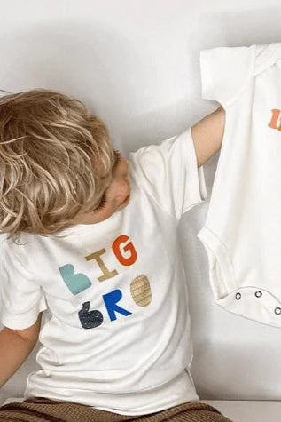 kids organic tee - big bro