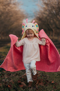 hooded towel butterfly