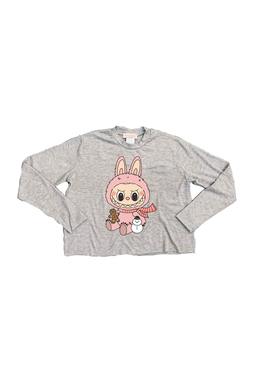 girls labubu holiday tee