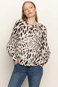 leo spots blouse