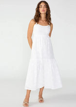 Load image into Gallery viewer, tie back eyelet maxi dress
